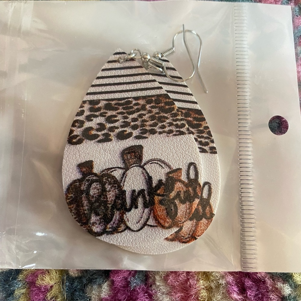 Thankful Earring